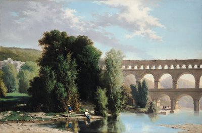 Kilátás a Pont du Gardra, 1859 alkotó: Henri Marie Poinsot